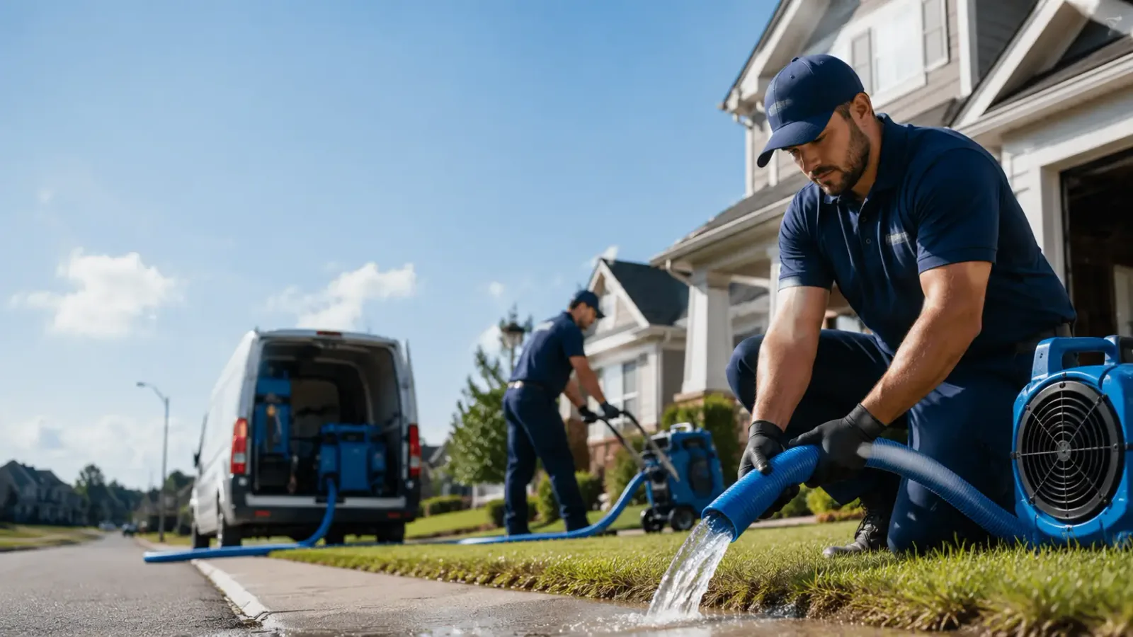 Flood Damage Restoration in Nederland, TX